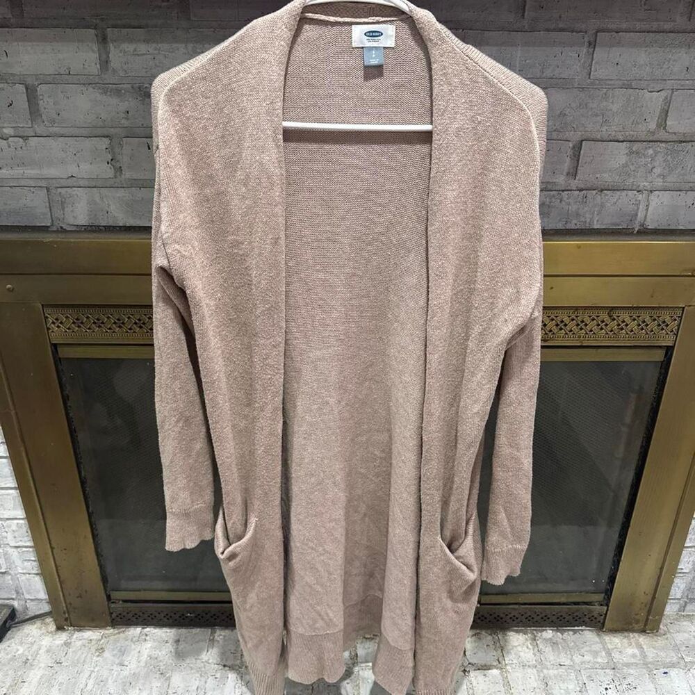 Old-navy Women's Tan and Brown Cardigan